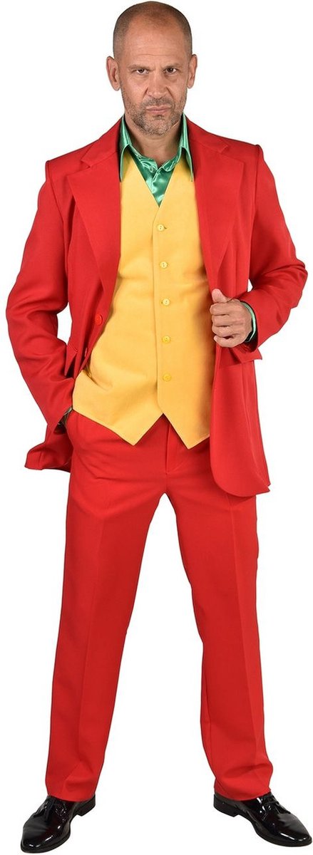 Feesten & Gelegenheden Kostuum | Rode Nette Superschurk | Man | Large | Halloween | Verkleedkleding